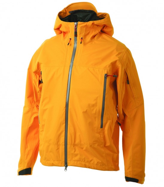 Hooded water and stain repellent fleece jacket