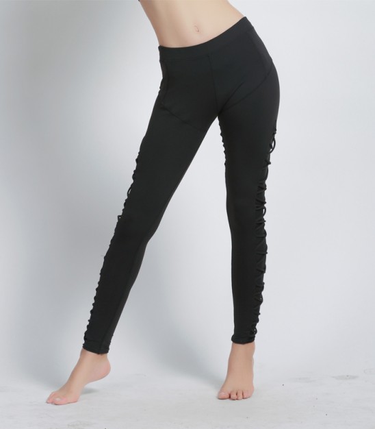 Womens High Waisted Basic Leggings