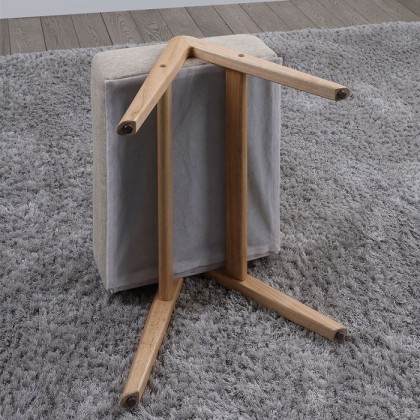 Modern wood stool