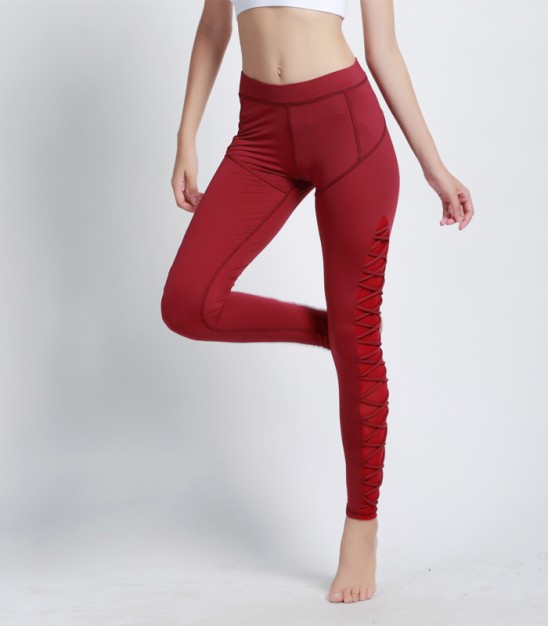 Womens High Waisted Basic Leggings